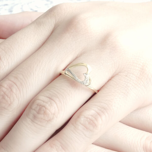 Amor Eterno - Anillo Love Ada - Oro Solido 14K - Imagen 7