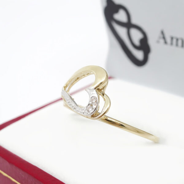 Amor Eterno - Anillo Love Ada - Oro Solido 14K - Imagen 6