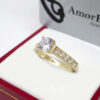 Amor Eterno - Solitario Hermoso / Collin / Oro 14k Solido - Imagen 6