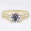 Amor Eterno - Solitario Hermoso / Collin / Oro 14k Solido - Imagen 3