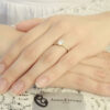 Amor Eterno - Solitario Hermoso / Collin / Oro 14k Solido - Imagen 7