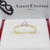 Amor Eterno - Anillo Liz / Oro Sólido 14k - Imagen 5