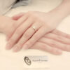 Amor Eterno - Anillo Kanna / Oro 10k Solido - Imagen 7
