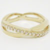 Amor Eterno - Anillo Infinity Diamond / Oro Sólido 10k - Imagen 3