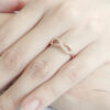 Amor Eterno - Anillo Infinito Con Diamantes / Oro Sólido 10k - Imagen 7