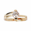 Amor Eterno - Anillo Irene / Oro 10k Sólido