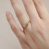 Amor Eterno - Anillo Drop / Oro 10k Sólido - Imagen 7
