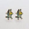 Amor Eterno - Broqueles Bluey / Aretes Oro 10k - Imagen 4