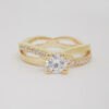 Amor Eterno - Anillo Infinity Universe / Oro 14k Solido - Imagen 3