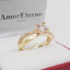 Amor Eterno - Anillo Infinity Universe / Oro 14k Solido - Imagen 4