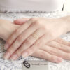 Amor Eterno - Anillo Cristina - Oro Solido 14k - Imagen 8