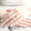 Amor Eterno - Anillo Corazón Colgante / Oro Sólido 14K - Imagen 8