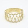 Amor Eterno - Anillo Cristina - Oro Solido 14k - Imagen 3