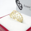 Amor Eterno - Anillo Cristina - Oro Solido 14k - Imagen 6