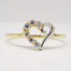 Amor Eterno - Anillo Corazón Luriga / Oro 14k - Imagen 3
