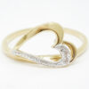 Amor Eterno - Anillo Love Ada - Oro Solido 10k - Imagen 2
