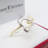Amor Eterno - Anillo Corazones Unidos / Oro 10k Sólido - Imagen 4