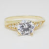 Amor Eterno - Solitario Hermoso / Juwel / Oro 14k Solido - Imagen 3