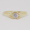Amor Eterno - Anillo Inglés / Oro Sólido 14k - Imagen 3