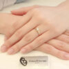 Amor Eterno - Anillo Inglés / Oro Sólido 14k - Imagen 7