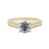 Amor Eterno - Solitario Hermoso / Collin / Oro 14k Solido