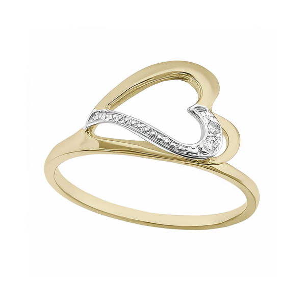 Amor Eterno - Anillo Love Ada - Oro Solido 14K