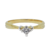 Amor Eterno - Anillo Liz / Oro Sólido 14k