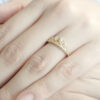 Amor Eterno - Anillo Corona Ingrid - Oro Solido 10k - Imagen 7