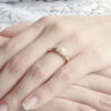 Amor Eterno - Grueso Anillo Paris / Oro Sólido 14k - Imagen 7