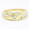 Amor Eterno - Grueso Anillo Paris / Oro Sólido 14k - Imagen 3