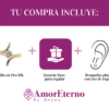 Amor Eterno - Anillo Winter / Oro 10k Sólido - Imagen 8