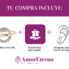 Amor Eterno - Anillo Orbit / Oro 10k Sólido - Imagen 9
