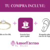 Amor Eterno - Solitario Hermoso / Zara / Oro 10k Solido - Imagen 9