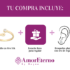 Amor Eterno - Anillo You & Me / Oro Sólido 14k - Imagen 8