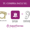 Amor Eterno - Anillo Omega / Oro 14k Sólido - Imagen 10