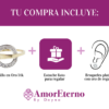 Amor Eterno - Anillo Orbit / Oro 14k Sólido - Imagen 9