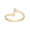 Amor Eterno - Anillo You & Me / Oro 10k