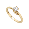 Amor Eterno - Solitario Hermoso / Y* / Oro 14k Solido