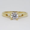 Amor Eterno - Anillo Stephanie / Oro Solido 14k - Imagen 3
