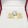 Amor Eterno - Anillo Shinee / Oro Sólido 14k - Imagen 5