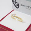 Amor Eterno - Anillo Saturn / Oro 14k Sólido - Imagen 6
