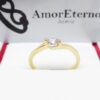 Amor Eterno - Anillo Ondulado / Oro Sólido 10k - Imagen 5