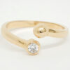 Amor Eterno - Anillo You & Me / Oro 10k - Imagen 3