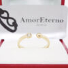 Amor Eterno - Anillo Together / Oro 14k Sólido - Imagen 5