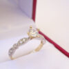 Amor Eterno - Anillo Glad / Oro Sólido 14k - Imagen 4