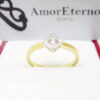 Amor Eterno - Anillo Rombo / Oro Sólido 10k - Imagen 4