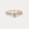 Amor Eterno - Anillo Glad / Oro Sólido 14k - Imagen 3