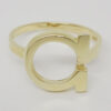 Amor Eterno - Anillo Omega / Oro 14k Sólido - Imagen 3