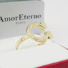 Amor Eterno - Anillo Omega / Oro 14k Sólido - Imagen 5