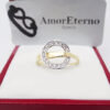 Amor Eterno - Anillo Orbit / Oro 10k Sólido - Imagen 5